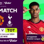 Link Live Streaming Liga Inggris Manchester United vs Tottenham