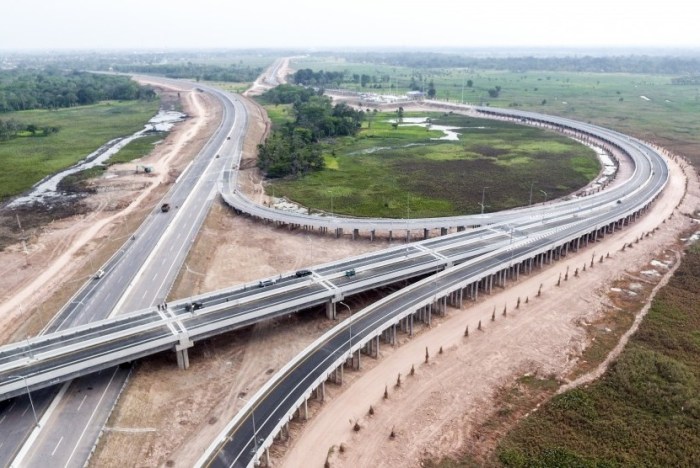 Tarif tol jalan tol Palembang Prabumulih 2024