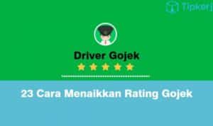 Cara Menaikan Rating Gojek 2024