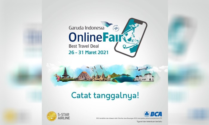 Garuda Travel Fair 2024 Jakarta paket liburan murah