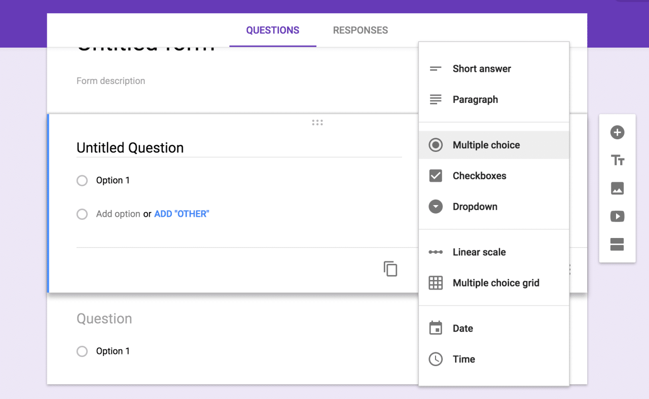 Membuat Formulir Google Docs 2024