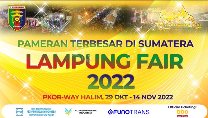 Daftar makanan dan minuman di Lampung Fair 2024