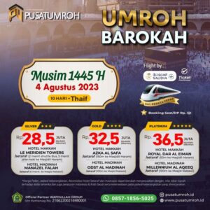 Paket Umroh 2024 dari Malang dengan Jadwal Terdekat