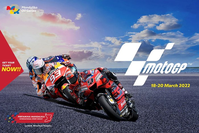 Harga tiket VIP MotoGP Mandalika 2024 untuk hari tertentu