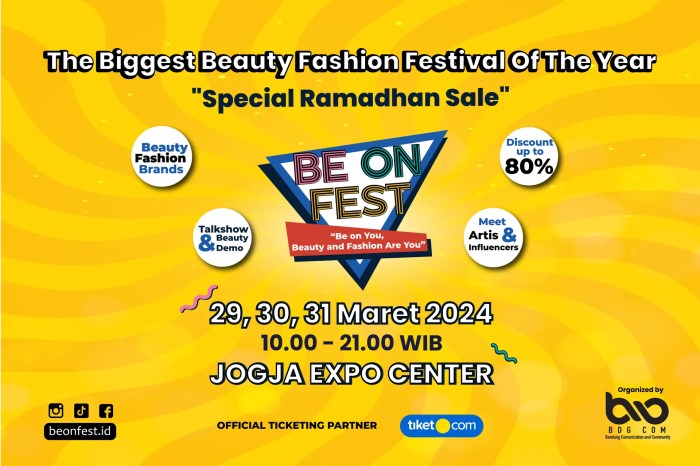 Promo dan diskon tiket Jogja Book Fair 2024