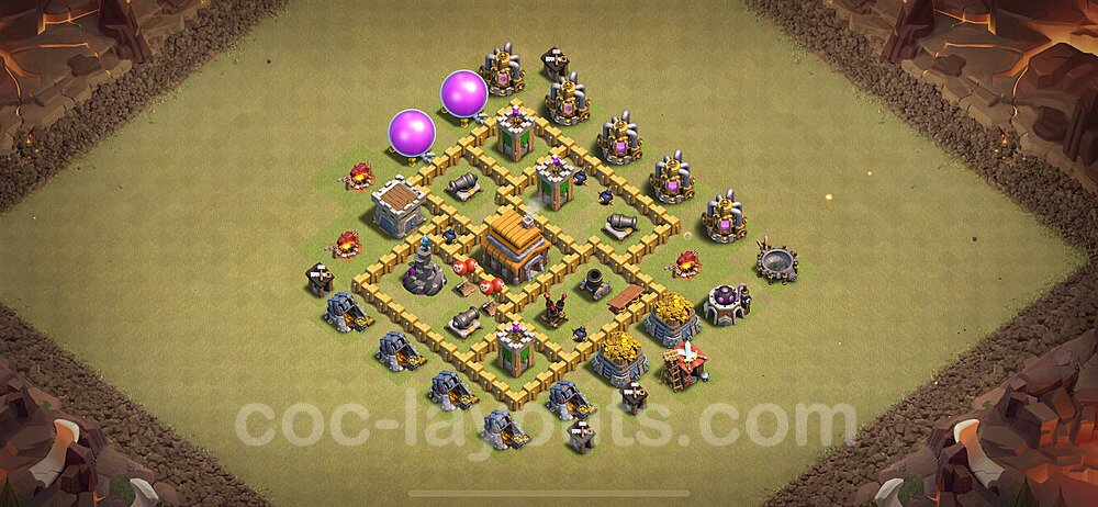 Formasi Coc Th 5 Terkuat 2024