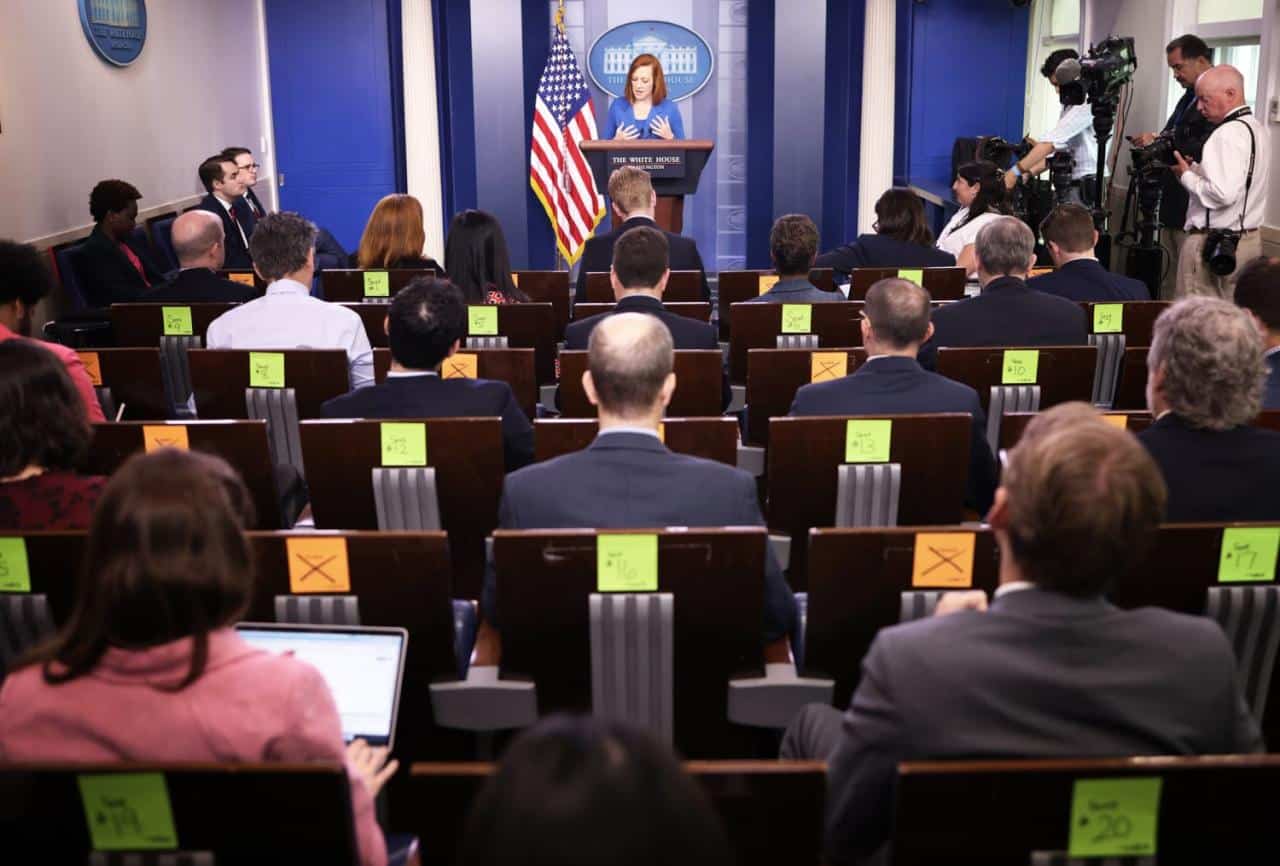 Press Conference At White House