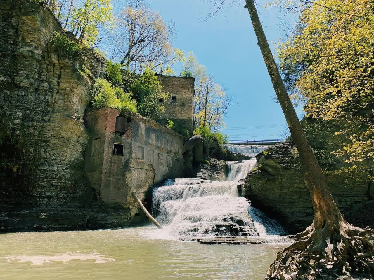 Treman state ithaca waterfalls