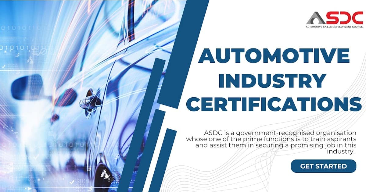 Automotive Certification Online October 2024