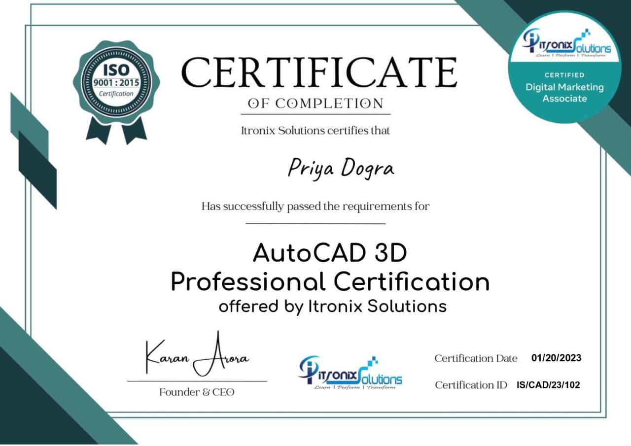 Online Automotive Certification October 2024