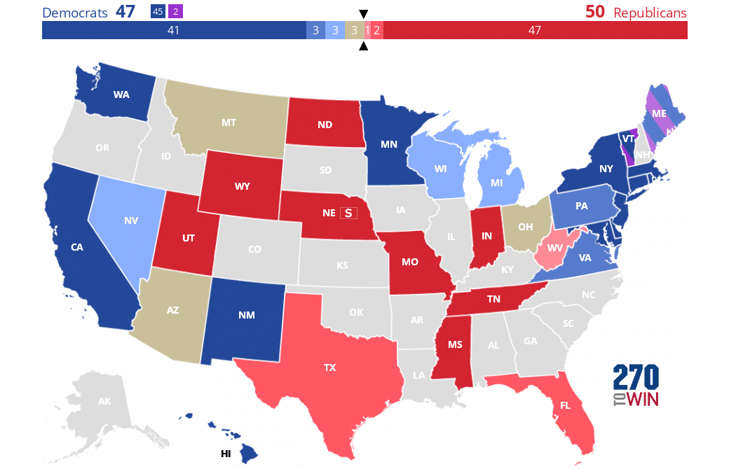 Projected 2024 Election Results