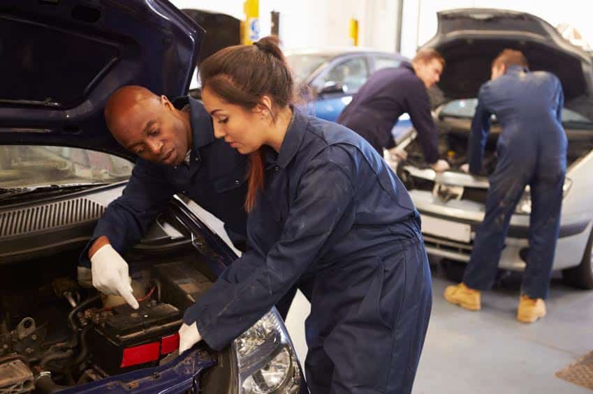 Students auto school high technology national mechanic technicians competition 1st york take place longisland greater america top