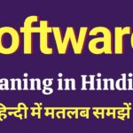 Software Meaning In Hindi 2024