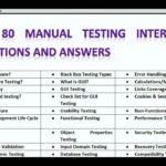 Software Testing Interview Questions 2024