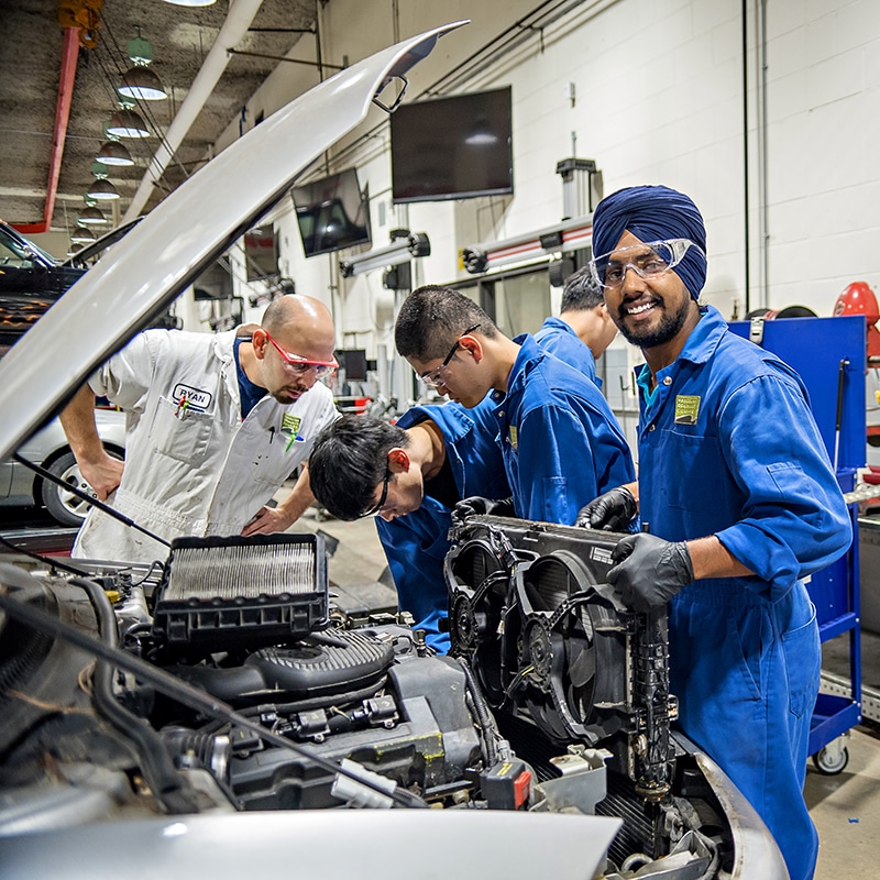 Mechanics automotive college programs nicc