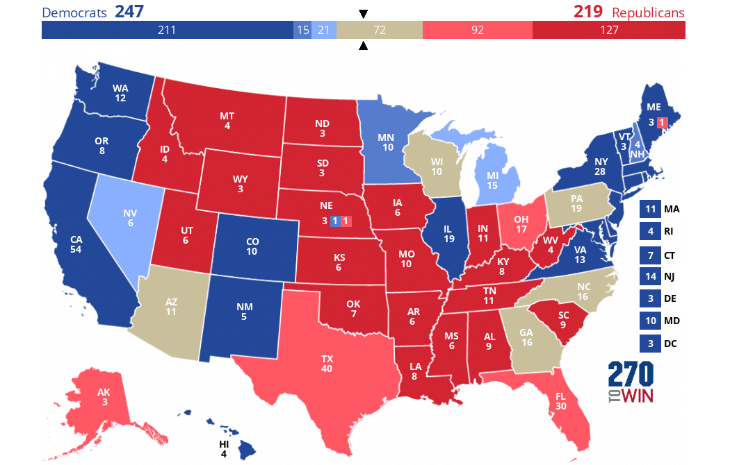 Projected 2024 Election Results