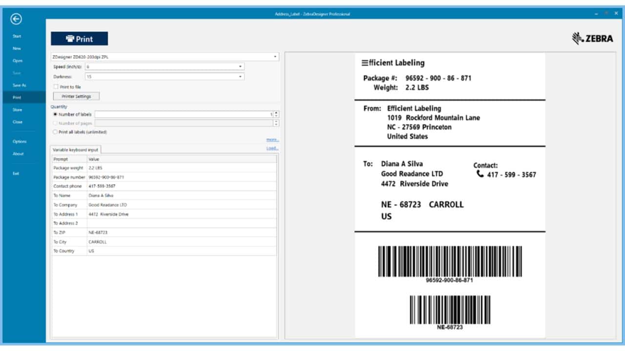 Software Zebra Designer 2024