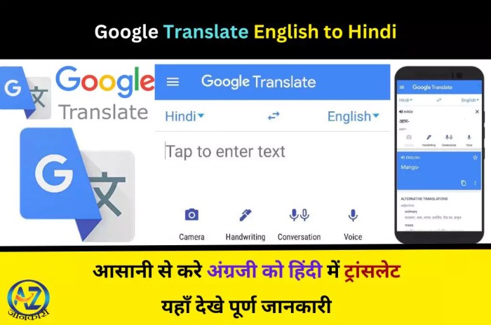 Google translate h english to hindi 2024