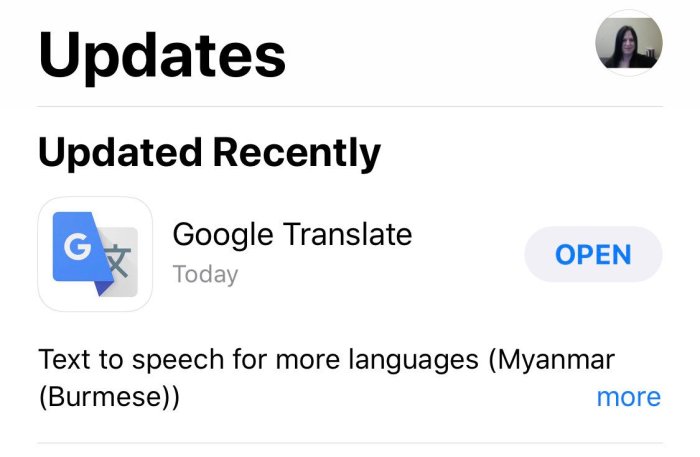 Google translate mm 2024