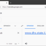 H google translate english to spanish 2024