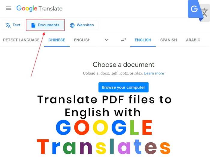 Pdf ke google translate 2024